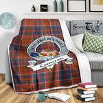 Scotstee Shop Tartan Plaid Blanket Cameron Of Lochiel Ancient Clan Badge Scottish Tartan Plaid Sherpa Blanket, Tartan Blanket, Plaid Blanket, Scottish Blanket, Gift Christmas Blanket, Christmas Blanket, Mother Day Gift, Father Day Gift