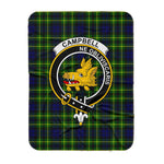 Scotstee Shop Tartan Plaid Blanket Campbell Of Breadalbane Modern Clan Crest Badge Scottish Tartan Plaid Sherpa Blanket
