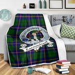 Scotstee Shop Tartan Plaid Blanket Carmichael Modern Clan Badge Scottish Tartan Plaid Sherpa Blanket, Tartan Blanket, Plaid Blanket, Scottish Blanket, Gift Christmas Blanket, Christmas Blanket, Mother Day Gift, Father Day Gift