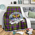 Scotstee Shop Tartan Plaid Blanket Carnegie Clan Badge Scottish Tartan Plaid Sherpa Blanket, Tartan Blanket, Plaid Blanket, Scottish Blanket, Gift Christmas Blanket, Christmas Blanket, Mother Day Gift, Father Day Gift