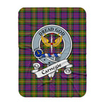 Scotstee Shop Tartan Plaid Blanket Carnegie Clan Badge Scottish Tartan Plaid Sherpa Blanket, Tartan Blanket, Plaid Blanket, Scottish Blanket, Gift Christmas Blanket, Christmas Blanket, Mother Day Gift, Father Day Gift