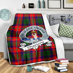 Scotstee Shop Tartan Plaid Blanket Charteris Clan Badge Scottish Tartan Plaid Sherpa Blanket, Tartan Blanket, Plaid Blanket, Scottish Blanket, Gift Christmas Blanket, Christmas Blanket, Mother Day Gift, Father Day Gift