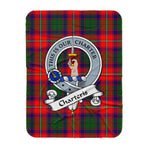 Scotstee Shop Tartan Plaid Blanket Charteris Clan Badge Scottish Tartan Plaid Sherpa Blanket, Tartan Blanket, Plaid Blanket, Scottish Blanket, Gift Christmas Blanket, Christmas Blanket, Mother Day Gift, Father Day Gift