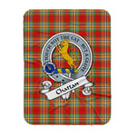 Scotstee Shop Tartan Plaid Blanket Chattan Clan Badge Scottish Tartan Plaid Sherpa Blanket, Tartan Blanket, Plaid Blanket, Scottish Blanket, Gift Christmas Blanket, Christmas Blanket, Mother Day Gift, Father Day Gift