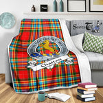 Scotstee Shop Tartan Plaid Blanket Chattan Modern Clan Badge Scottish Tartan Plaid Sherpa Blanket, Tartan Blanket, Plaid Blanket, Scottish Blanket, Gift Christmas Blanket, Christmas Blanket, Mother Day Gift, Father Day Gift