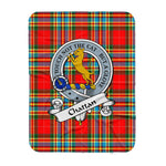 Scotstee Shop Tartan Plaid Blanket Chattan Modern Clan Badge Scottish Tartan Plaid Sherpa Blanket, Tartan Blanket, Plaid Blanket, Scottish Blanket, Gift Christmas Blanket, Christmas Blanket, Mother Day Gift, Father Day Gift