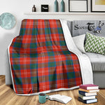 Scotstee Shop Tartan Plaid Blanket Chisholm Ancient Scottish Tartan Plaid Sherpa Blanket
