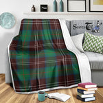 Scotstee Shop Tartan Plaid Blanket Chisholm Hunting Ancient Scottish Tartan Plaid Sherpa Blanket