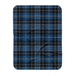 Scotstee Shop Tartan Plaid Blanket Clergy Blue Scottish Tartan Plaid Sherpa Blanket