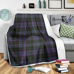 Scotstee Shop Tartan Plaid Blanket Clergy Green Scottish Tartan Plaid Sherpa Blanket