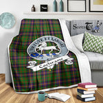 Scotstee Shop Tartan Plaid Blanket Cochrane Clan Badge Scottish Tartan Plaid Sherpa Blanket, Tartan Blanket, Plaid Blanket, Scottish Blanket, Gift Christmas Blanket, Christmas Blanket, Mother Day Gift, Father Day Gift