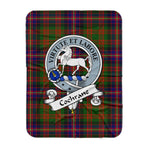 Scotstee Shop Tartan Plaid Blanket Cochrane Modern Clan Badge Scottish Tartan Plaid Sherpa Blanket, Tartan Blanket, Plaid Blanket, Scottish Blanket, Gift Christmas Blanket, Christmas Blanket, Mother Day Gift, Father Day Gift