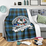 Scotstee Shop Tartan Plaid Blanket Cockburn Modern Clan Badge Scottish Tartan Plaid Sherpa Blanket, Tartan Blanket, Plaid Blanket, Scottish Blanket, Gift Christmas Blanket, Christmas Blanket, Mother Day Gift, Father Day Gift