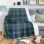 Scotstee Shop Tartan Plaid Blanket Cockburn Modern Scottish Tartan Plaid Sherpa Blanket