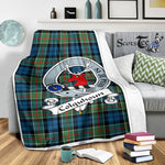 Scotstee Shop Tartan Plaid Blanket Colquhoun Ancient Clan Badge Scottish Tartan Plaid Sherpa Blanket, Tartan Blanket, Plaid Blanket, Scottish Blanket, Gift Christmas Blanket, Christmas Blanket, Mother Day Gift, Father Day Gift