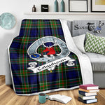 Scotstee Shop Tartan Plaid Blanket Colquhoun Modern Clan Badge Scottish Tartan Plaid Sherpa Blanket, Tartan Blanket, Plaid Blanket, Scottish Blanket, Gift Christmas Blanket, Christmas Blanket, Mother Day Gift, Father Day Gift
