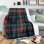 Scotstee Shop Tartan Plaid Blanket Comyn Scottish Tartan Plaid Sherpa Blanket
