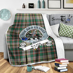 Scotstee Shop Tartan Plaid Blanket Craig Ancient Clan Badge Scottish Tartan Plaid Sherpa Blanket, Tartan Blanket, Plaid Blanket, Scottish Blanket, Gift Christmas Blanket, Christmas Blanket, Mother Day Gift, Father Day Gift