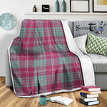 Scotstee Shop Tartan Plaid Blanket Crawford Ancient Scottish Tartan Plaid Sherpa Blanket