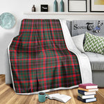 Scotstee Shop Tartan Plaid Blanket Cumming Hunting Modern Scottish Tartan Plaid Sherpa Blanket