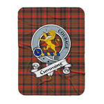 Scotstee Shop Tartan Plaid Blanket Cumming Hunting Weathered Clan Badge Scottish Tartan Plaid Sherpa Blanket, Tartan Blanket, Plaid Blanket, Scottish Blanket, Gift Christmas Blanket, Christmas Blanket, Mother Day Gift, Father Day Gift