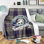 Scotstee Shop Tartan Plaid Blanket Cunningham Dress Blue Dancers Clan Badge Scottish Tartan Plaid Sherpa Blanket, Tartan Blanket, Plaid Blanket, Scottish Blanket, Gift Christmas Blanket, Christmas Blanket, Mother Day Gift, Father Day Gift