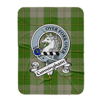 Scotstee Shop Tartan Plaid Blanket Cunningham Dress Green Dancers Clan Badge Scottish Tartan Plaid Sherpa Blanket, Tartan Blanket, Plaid Blanket, Scottish Blanket, Gift Christmas Blanket, Christmas Blanket, Mother Day Gift, Father Day Gift