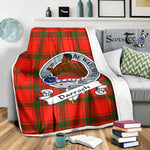 Scotstee Shop Tartan Plaid Blanket Darroch Clan Badge Scottish Tartan Plaid Sherpa Blanket, Tartan Blanket, Plaid Blanket, Scottish Blanket, Gift Christmas Blanket, Christmas Blanket, Mother Day Gift, Father Day Gift