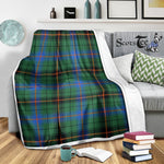 Scotstee Shop Tartan Plaid Blanket Davidson Ancient Scottish Tartan Plaid Sherpa Blanket