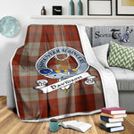 Scotstee Shop Tartan Plaid Blanket Davidson Dress Dancers Clan Badge Scottish Tartan Plaid Sherpa Blanket, Tartan Blanket, Plaid Blanket, Scottish Blanket, Gift Christmas Blanket, Christmas Blanket, Mother Day Gift, Father Day Gift