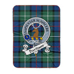 Scotstee Shop Tartan Plaid Blanket Davidson Of Tulloch Clan Badge Scottish Tartan Plaid Sherpa Blanket, Tartan Blanket, Plaid Blanket, Scottish Blanket, Gift Christmas Blanket, Christmas Blanket, Mother Day Gift, Father Day Gift