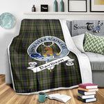 Scotstee Shop Tartan Plaid Blanket Davidson Tulloch Dress Clan Badge Scottish Tartan Plaid Sherpa Blanket, Tartan Blanket, Plaid Blanket, Scottish Blanket, Gift Christmas Blanket, Christmas Blanket, Mother Day Gift, Father Day Gift