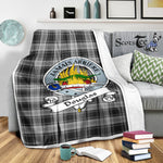 Scotstee Shop Tartan Plaid Blanket Douglas Grey Clan Badge Scottish Tartan Plaid Sherpa Blanket, Tartan Blanket, Plaid Blanket, Scottish Blanket, Gift Christmas Blanket, Christmas Blanket, Mother Day Gift, Father Day Gift