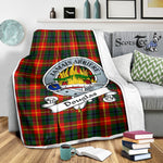Scotstee Shop Tartan Plaid Blanket Douglas of Roxburgh Clan Badge Scottish Tartan Plaid Sherpa Blanket, Tartan Blanket, Plaid Blanket, Scottish Blanket, Gift Christmas Blanket, Christmas Blanket, Mother Day Gift, Father Day Gift