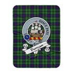 Scotstee Shop Tartan Plaid Blanket Duncan Modern Clan Badge Scottish Tartan Plaid Sherpa Blanket, Tartan Blanket, Plaid Blanket, Scottish Blanket, Gift Christmas Blanket, Christmas Blanket, Mother Day Gift, Father Day Gift