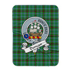 Scotstee Shop Tartan Plaid Blanket Duncan Of Sketraw Clan Badge Scottish Tartan Plaid Sherpa Blanket, Tartan Blanket, Plaid Blanket, Scottish Blanket, Gift Christmas Blanket, Christmas Blanket, Mother Day Gift, Father Day Gift