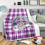 Scotstee Shop Tartan Plaid Blanket Dunlop Dress Clan Badge Scottish Tartan Plaid Sherpa Blanket, Tartan Blanket, Plaid Blanket, Scottish Blanket, Gift Christmas Blanket, Christmas Blanket, Mother Day Gift, Father Day Gift