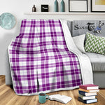 Scotstee Shop Tartan Plaid Blanket Dunlop Dress Scottish Tartan Plaid Sherpa Blanket