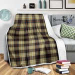 Scotstee Shop Tartan Plaid Blanket Dunlop Hunting Scottish Tartan Plaid Sherpa Blanket