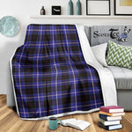 Scotstee Shop Tartan Plaid Blanket Dunlop Scottish Tartan Plaid Sherpa Blanket