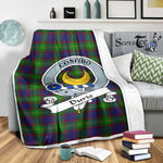 Scotstee Shop Tartan Plaid Blanket Durie Clan Badge Scottish Tartan Plaid Sherpa Blanket, Tartan Blanket, Plaid Blanket, Scottish Blanket, Gift Christmas Blanket, Christmas Blanket, Mother Day Gift, Father Day Gift