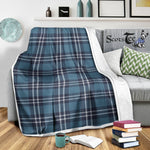 Scotstee Shop Tartan Plaid Blanket Earl Of St Andrews Scottish Tartan Plaid Sherpa Blanket
