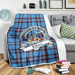 Scotstee Shop Tartan Plaid Blanket Elliot Ancient Clan Badge Scottish Tartan Plaid Sherpa Blanket, Tartan Blanket, Plaid Blanket, Scottish Blanket, Gift Christmas Blanket, Christmas Blanket, Mother Day Gift, Father Day Gift
