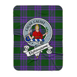 Scotstee Shop Tartan Plaid Blanket Elphinstone Clan Badge Scottish Tartan Plaid Sherpa Blanket, Tartan Blanket, Plaid Blanket, Scottish Blanket, Gift Christmas Blanket, Christmas Blanket, Mother Day Gift, Father Day Gift