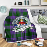 Scotstee Shop Tartan Plaid Blanket Elphinstone Clan Badge Scottish Tartan Plaid Sherpa Blanket, Tartan Blanket, Plaid Blanket, Scottish Blanket, Gift Christmas Blanket, Christmas Blanket, Mother Day Gift, Father Day Gift