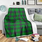 Scotstee Shop Tartan Plaid Blanket Elphinstone Hunting Scottish Tartan Plaid Sherpa Blanket