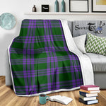 Scotstee Shop Tartan Plaid Blanket Elphinstone Scottish Tartan Plaid Sherpa Blanket