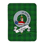 Scotstee Shop Tartan Plaid Blanket Erskine Hunting Clan Badge Scottish Tartan Plaid Sherpa Blanket, Tartan Blanket, Plaid Blanket, Scottish Blanket, Gift Christmas Blanket, Christmas Blanket, Mother Day Gift, Father Day Gift
