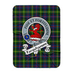Scotstee Shop Tartan Plaid Blanket Farquharson Modern Clan Badge Scottish Tartan Plaid Sherpa Blanket, Tartan Blanket, Plaid Blanket, Scottish Blanket, Gift Christmas Blanket, Christmas Blanket, Mother Day Gift, Father Day Gift