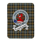 Scotstee Shop Tartan Plaid Blanket Farquharson Weathered Clan Badge Scottish Tartan Plaid Sherpa Blanket, Tartan Blanket, Plaid Blanket, Scottish Blanket, Gift Christmas Blanket, Christmas Blanket, Mother Day Gift, Father Day Gift